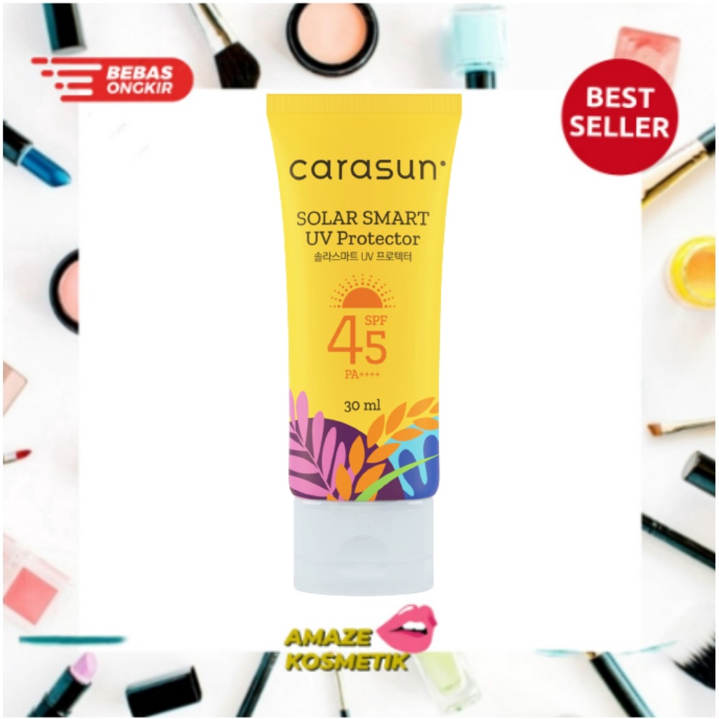 CARASUN Solar Smart UV Protector SPF 45 isi 30ml / sunscreen carasun