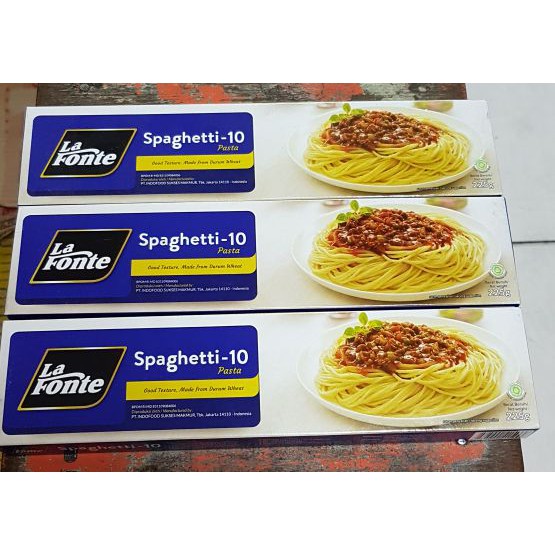 

Spaghetti Spageti Pasta La Fonte Lafonte 225 Gr