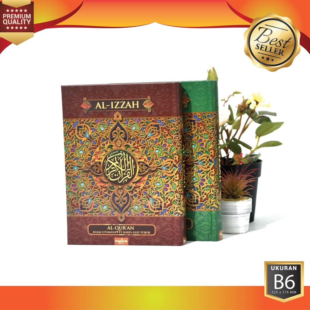 Jual Al Quran Al Izzah Utsmani Baris Ayat Pojok Qpp B Madina