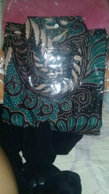 Batik Couple Keluarga Maura Couple Sania Ruffle Ori Ndoro Jowi Dnt Cendrawasih