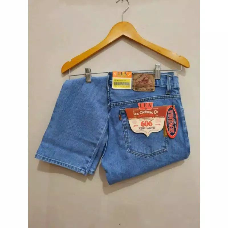 Celana Jeans Ori 606 Pria Standar Panjang Premium