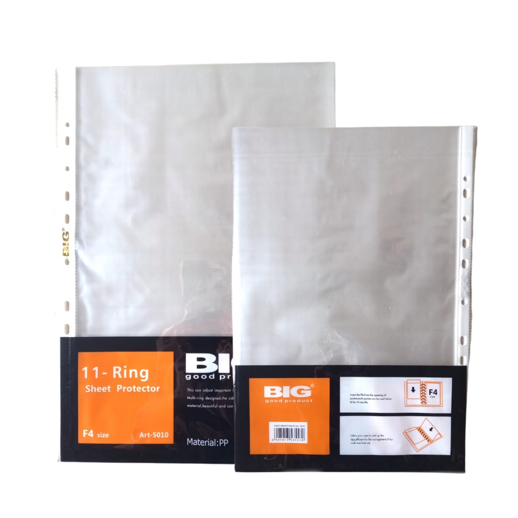 

Sheet Protector Big Ukuran F4 10 Lembar