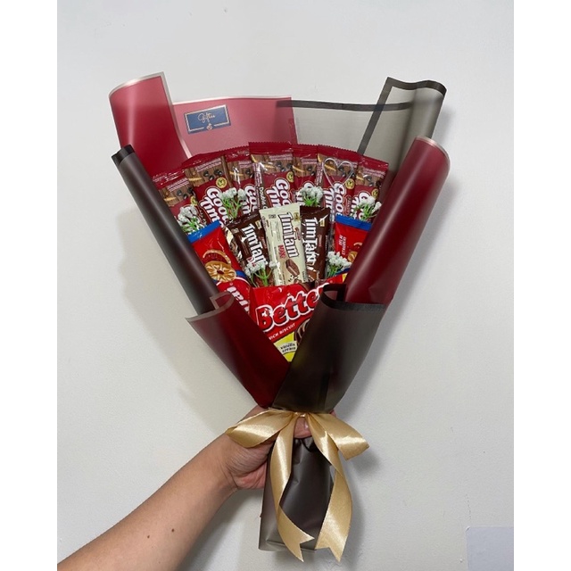 

Snack bouquet murah/kado wisuda/buket snack