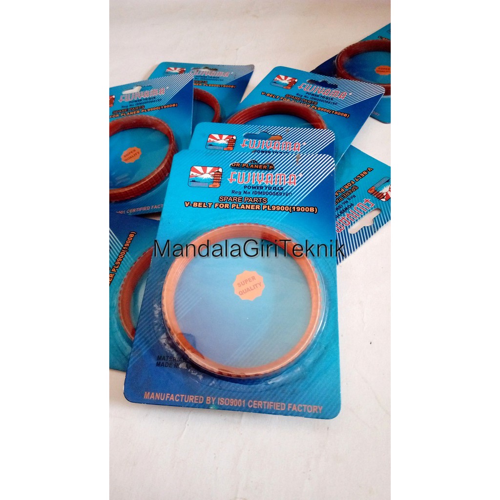 Van Belt Mesin Serut / Fan Belt / Planer / Pasah Kayu