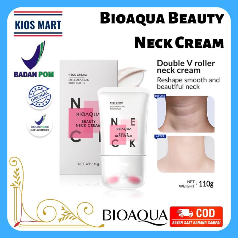 Bioaqua Beauty Neck Cream 110g / Cream Pemutih Leher