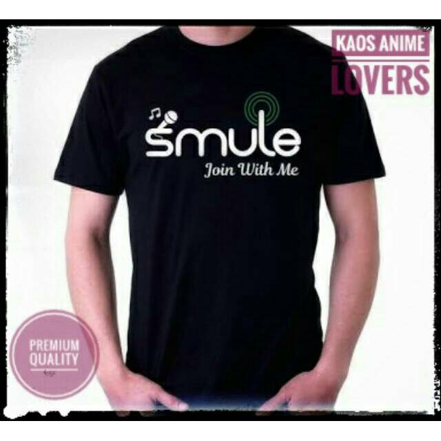 Kaos Distro Katun Sablon Polyflek Kaos Smule Terlaris Kaos Pria