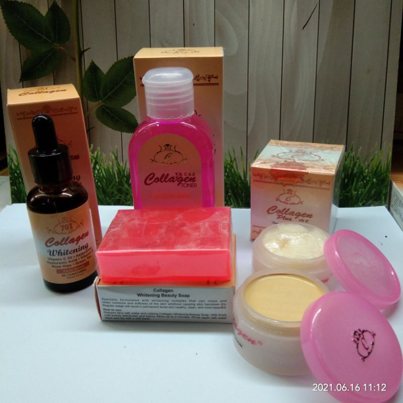 Paket Cream Collagen Komplit 5in1 Ori