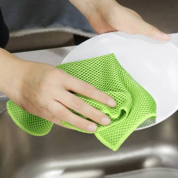 INFORMA MICROFIBER KITCHEN Kain Lap Dapur Set Microfiber Scrub