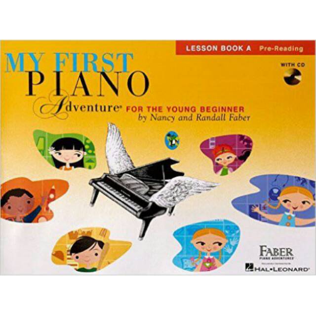 My First Piano Adventure Lesson Book Piano Adventures ada Lesson A B C silahkan dipilih