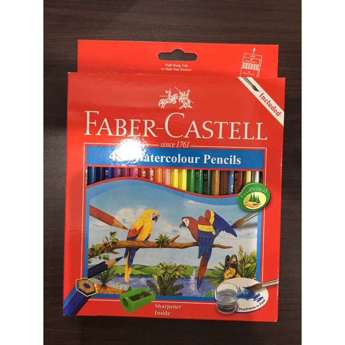

(DISKON TERMURAH) Pensil warna faber Castell 48 watercolour pencils