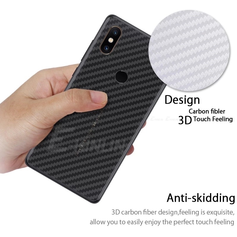 GARSKIN CARBON XIAOMI MI 11 LITE POCO M5S M4 PRO M3 M3PRO X3 NFC X3PRO PRO MI MAX 1 2 3 STIKER BACK SKIN ANTI JAMUR