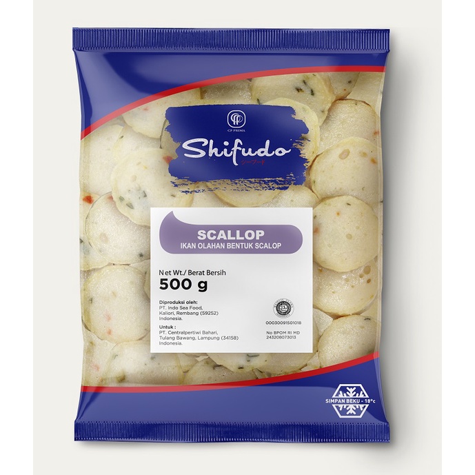 

SHIFUDO Scallop 500gr