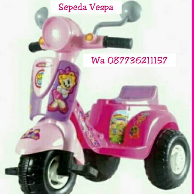 Sepeda Vespa anak/ Vespa Anak