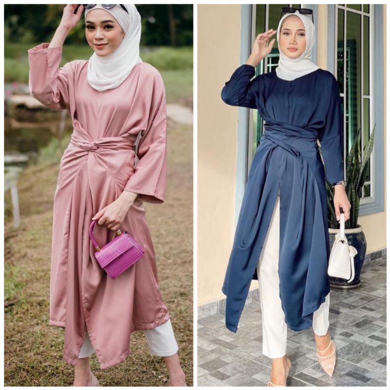 MILIA TUNIK / TUNIK KONDANGAN / TUNIK BROKAT / TUNIK SIMPLE / TUNIK IKAT / TUNIK / BAJU KONDANGAN BU