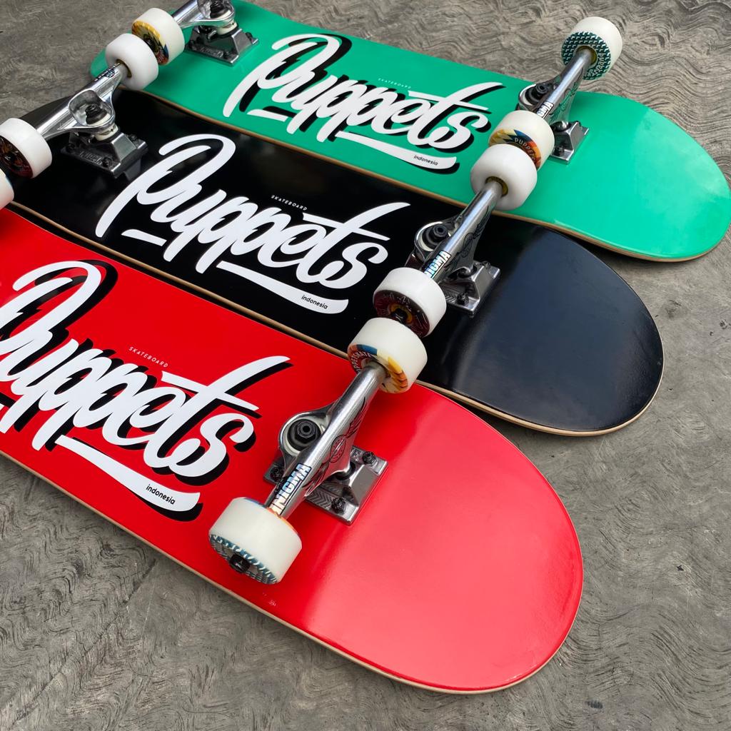 Puppets Skateboard premium Fullset slowlogo series