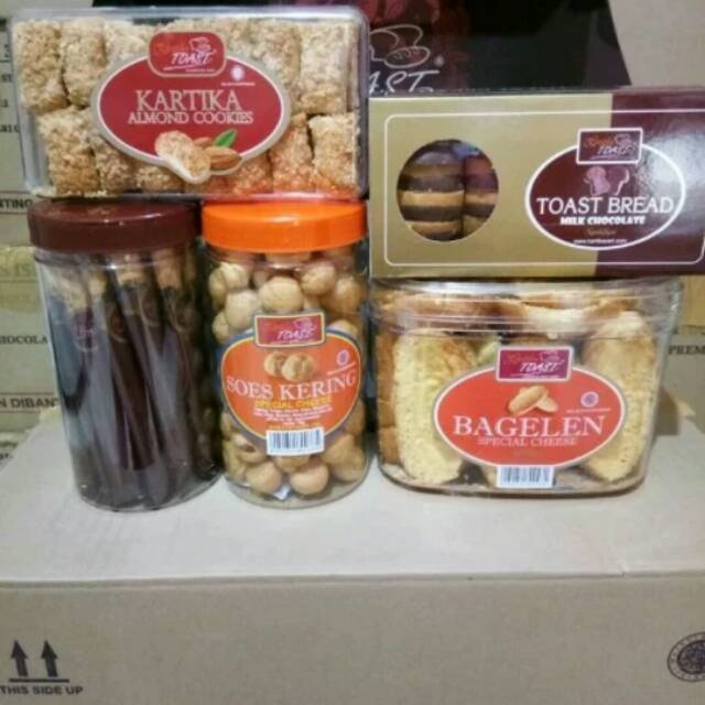 Paket Kue Lebaran Kartika Sari Bandung Isi 5 Varian