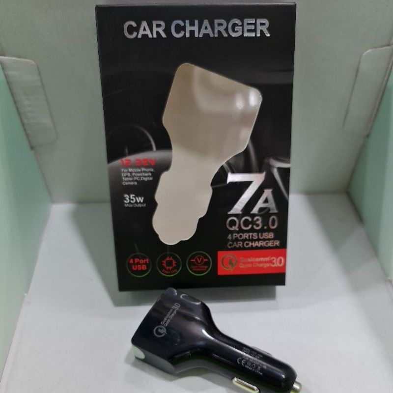 TC casan mobil Car Charger 7A 4 port USB