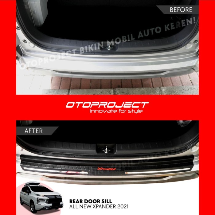 Sillplate Belakang Door Sill Plat Mobil Xpander 2021 2022 Model Injection