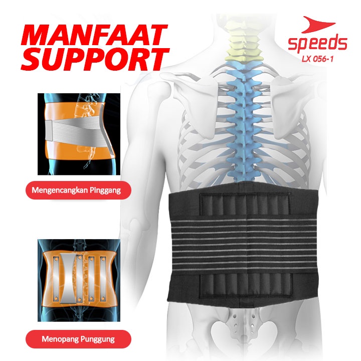 Pelindung perut Training untuk Perlengkapan Fitness Waist supporter 056-1-3