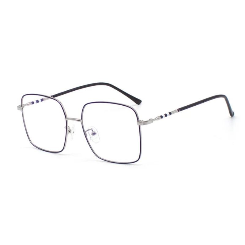 Demodas Kacamata Besar Lensa Photocromic Blueray Bluecromic AntiRadiasi Normal Minus Silinder 9691