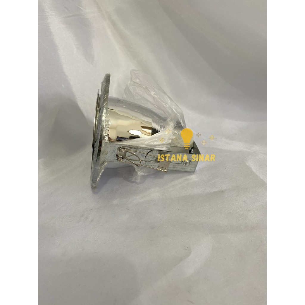 Downlight / Rumah Lampu 3.5 inci Silver Sanly