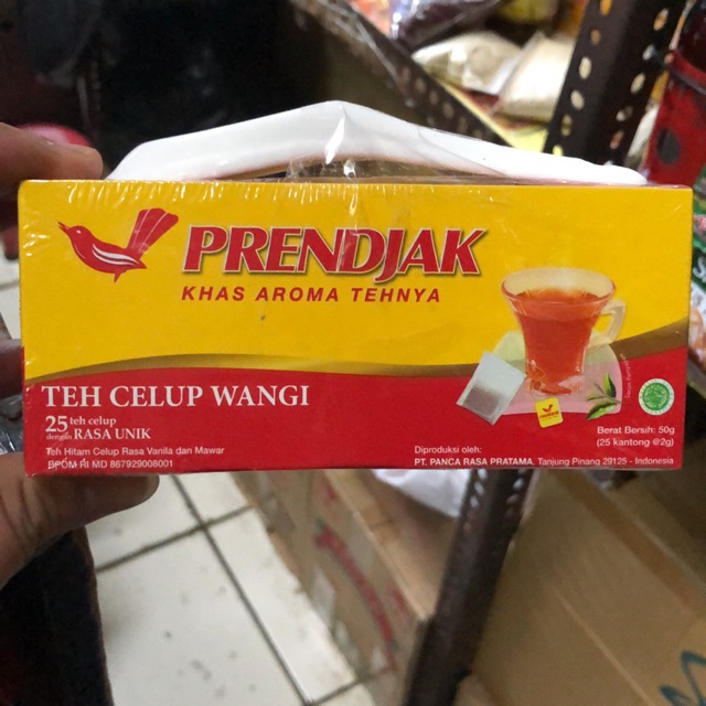 

Teh Prendjak isi 25pc ( free sendok )