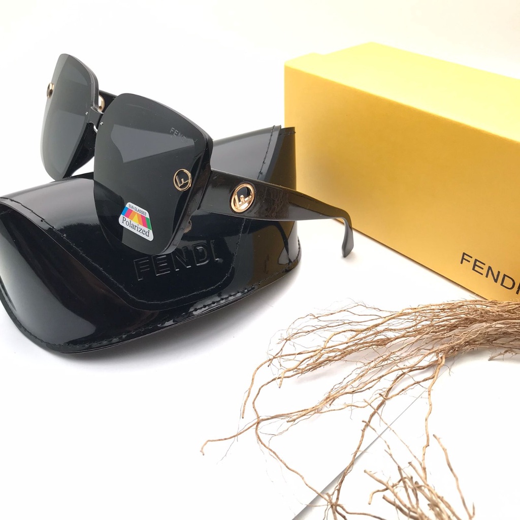 BEST SELLER Kacamata Hitam Wanita Fendi T1934 Lensa Polarized