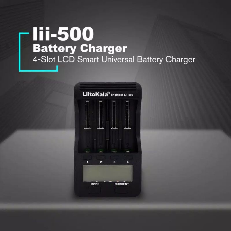 LiitoKala Smart Charger Lii 500 Smart battery charger OKK