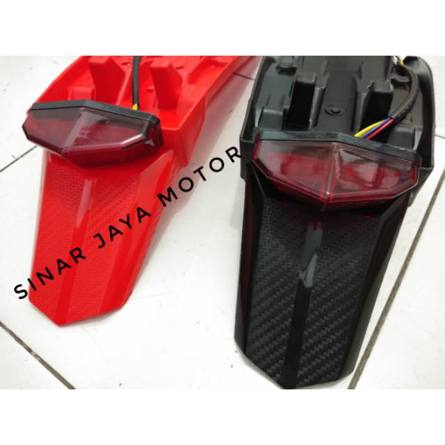 Lampu stop spakbor honda crf 150 udah nyatuh sen