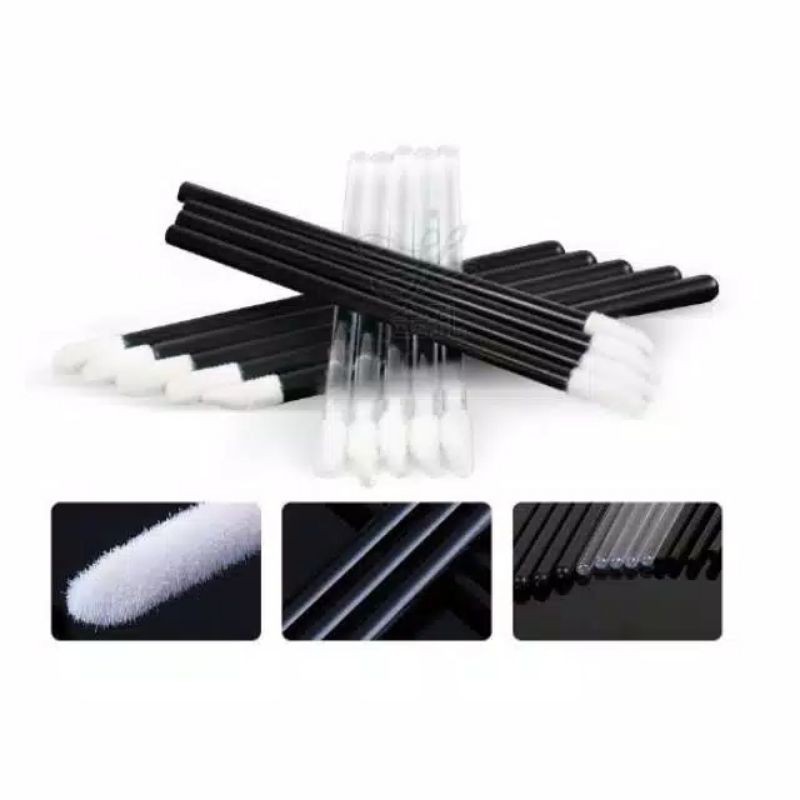 Lip Brush Lipstick Lip gloss Disposable Lip Wand Brush Applicator 1pcs