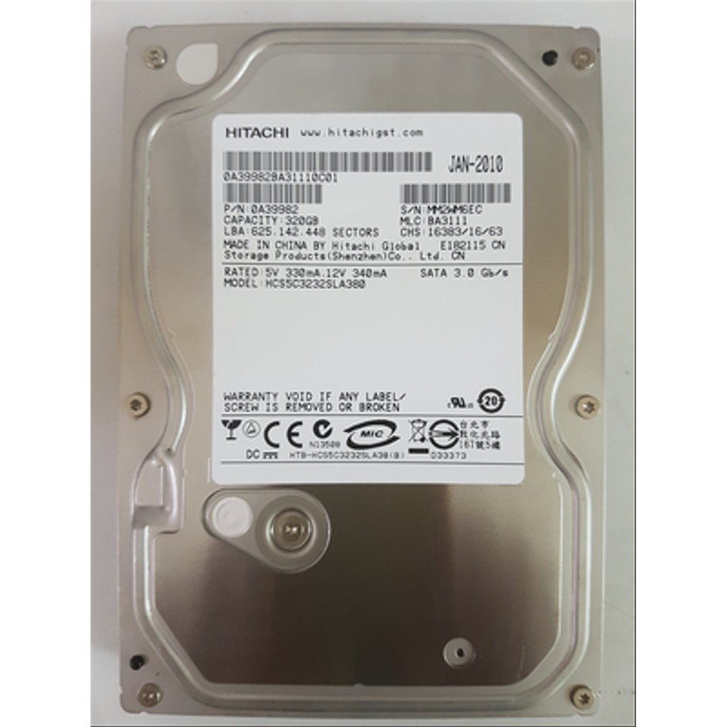 Jual HDD Hitachi 320GB for PC  Grosir
