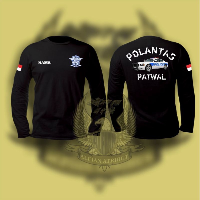 kaos polantas,baju kaos polantas patwal terbaru lengan panjang