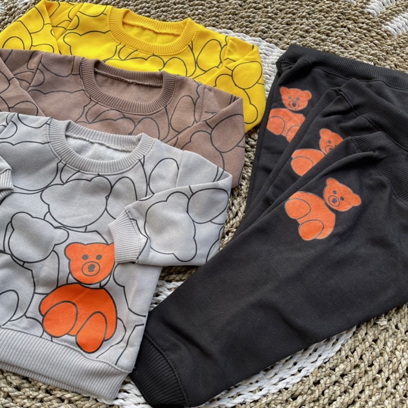 PROMO 7.7 Setelan Baju Bayi Joger Bayi Kaos Bayi Celana Baju Baju Bayi Oblong Bayi DNW BABY