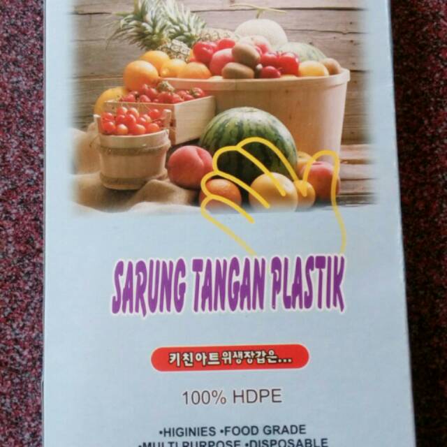 

sarung tangan plastik