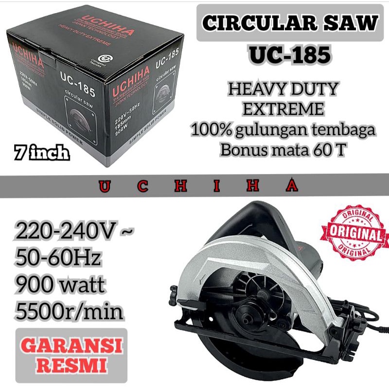 Terlengkap Mesin Circular saw hyuga 650watt full bonus keluaran terbaru 2020