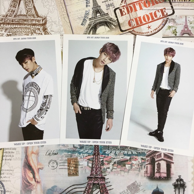 /UNSEALED/ BTS Japan Wake Up V Photoset + Envelope