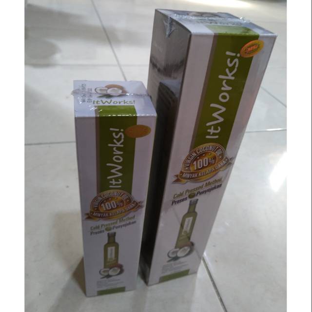 

Minyak kelapa VCO itsworks 250ml