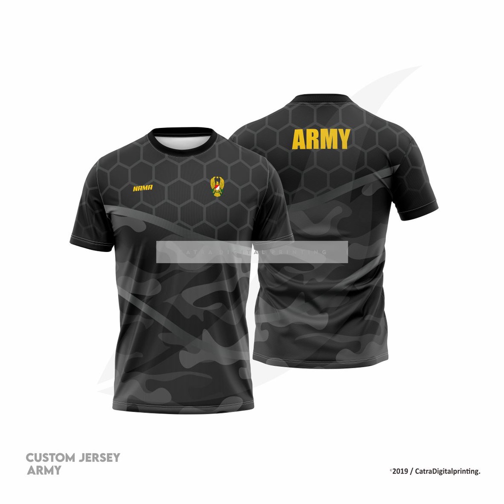 Jersey Army - Jersey TNI KOPASUS | Akademi Militer | Custom | Dry-fit Nike