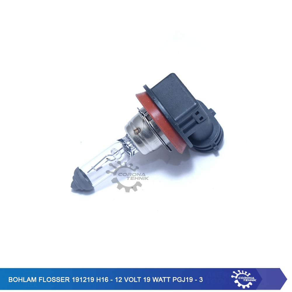 Bohlam flosser 191219 H16 - 12 Volt 19 watt PGJ19-3