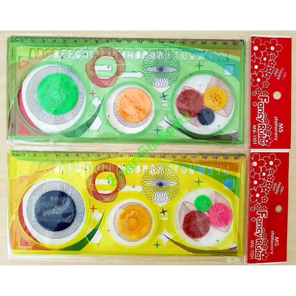 

Penggaris Rotari / Fancy Ruler / Penggaris Fancy