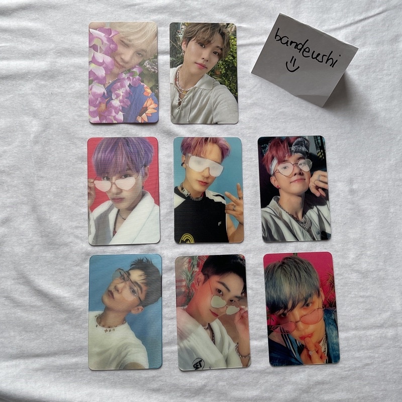 THE BOYZ THRILL-ING THRILL RIDE PC PHOTOCARD SPARKLING Q CHANGMIN ERIC HAKNYEON JACOB NEW CHANHEE KE