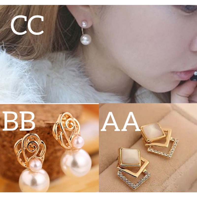 Anting tusuk fashion korea stud model tusuk untuk wanita AI331