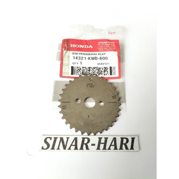 GIGI SENTRIK KWB HONDA BLADE 2011,REVO 110 NEW FI