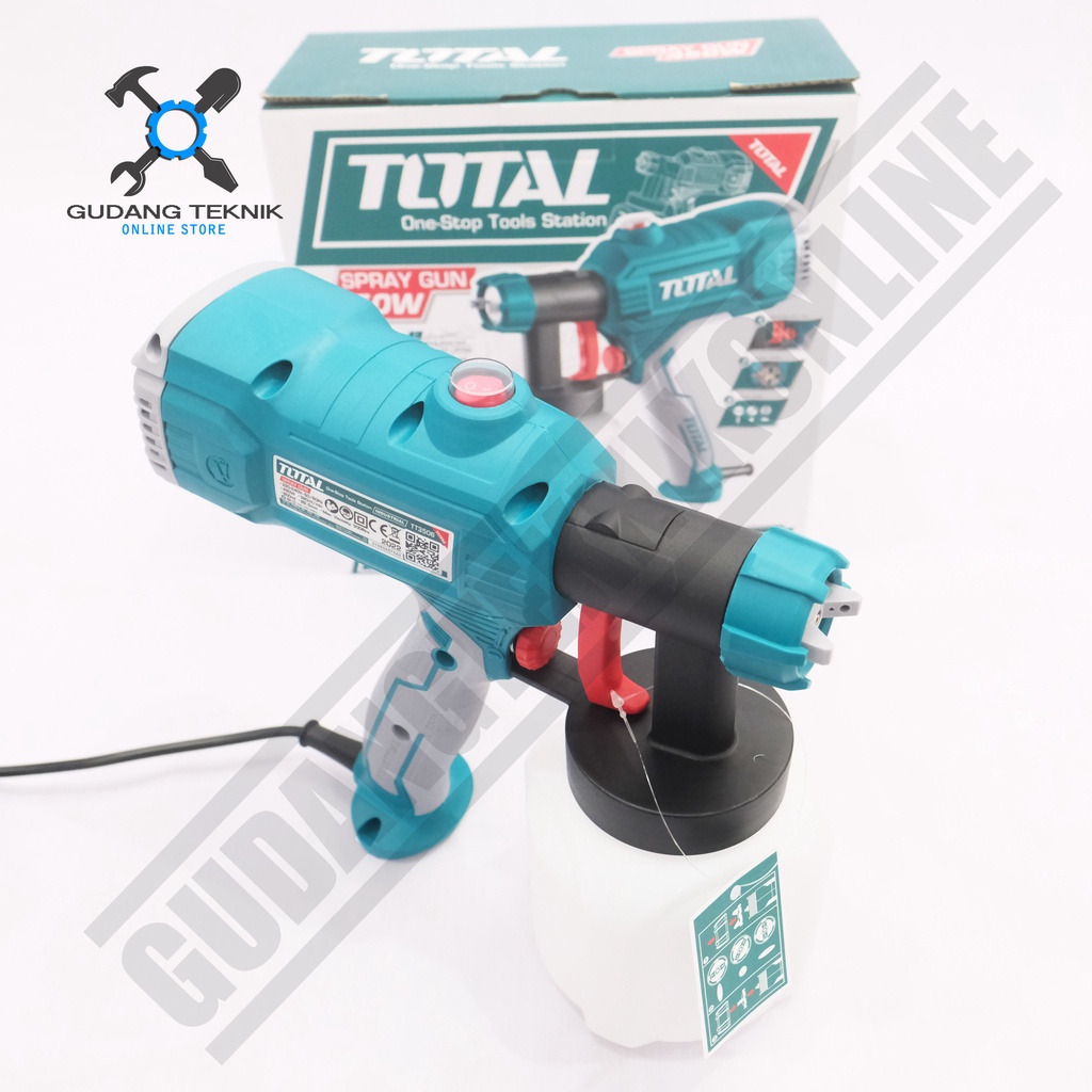 Spray Gun Elektrik TOTAL TT3506 / Spraygun Listrik TT 3506 - Alat Semprot Cat TOTAL TT-3506