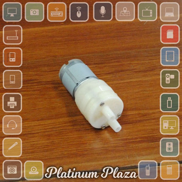 LifeTech Pompa Air Elektrik DC Micro Water Pump 12V - 365B-7 - White`14CVHQ-