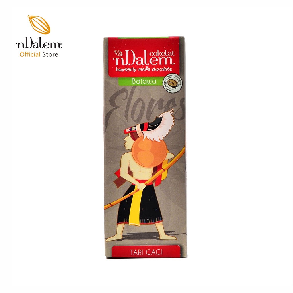 

Cokelat nDalem - Cokelat Kopi Flores 50g