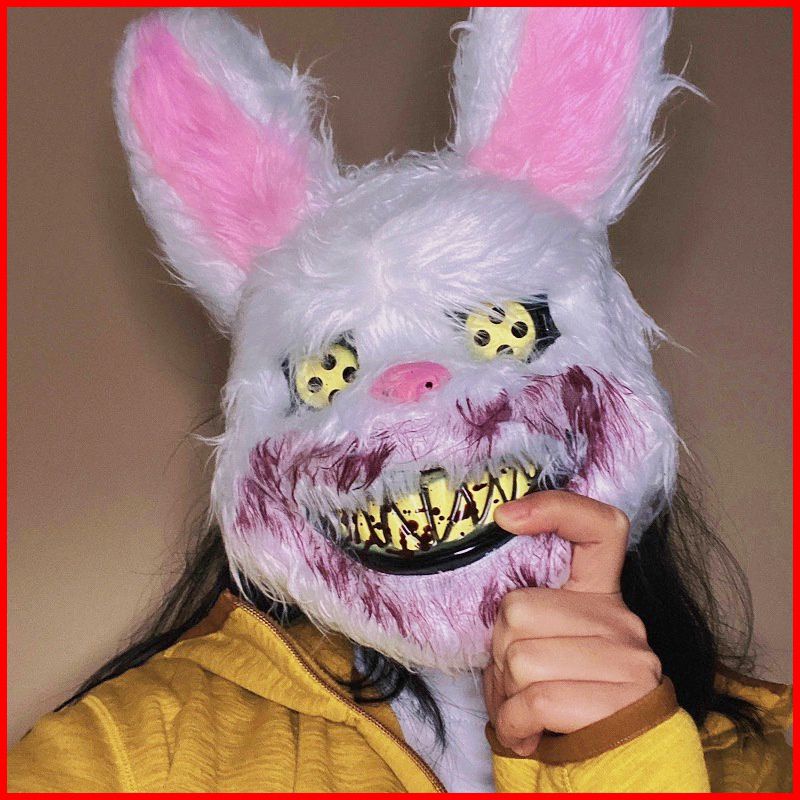 topeng kelinci topeng halloween topeng rabbit psikopat