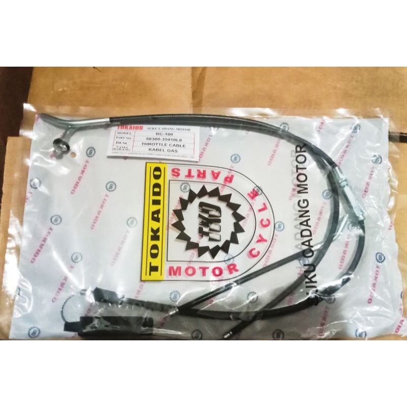 kabel olor gas suzuki rc100 crystal