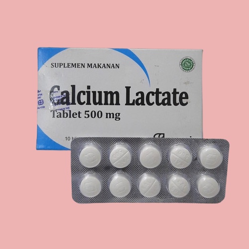 CALCIUM LACTATE 500MG TABLET PER BOX MERSI