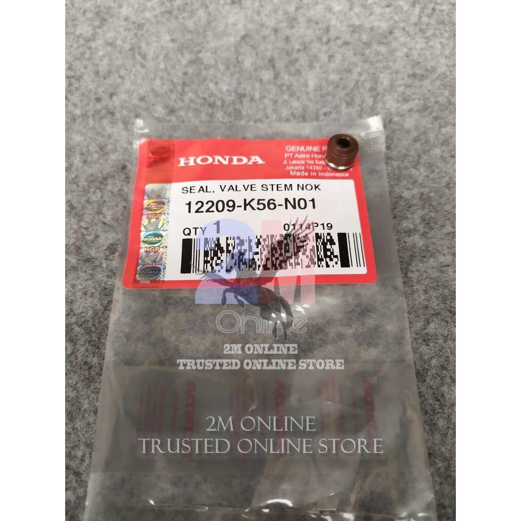 2m SEAL KLEP NEW SONIC 150R ORI AHM 12209-K56-N01